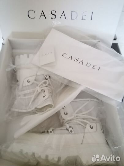 Ботинки- сапоги женские Casadei (Италия) 40 1/2