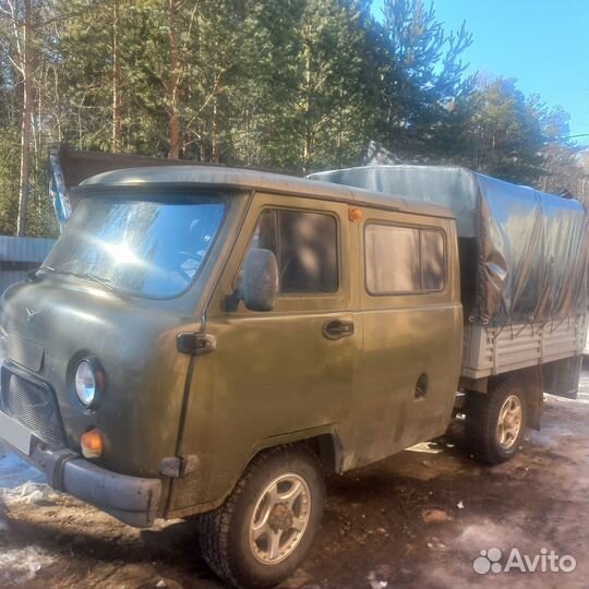 УАЗ 390945 тентованный, 2016