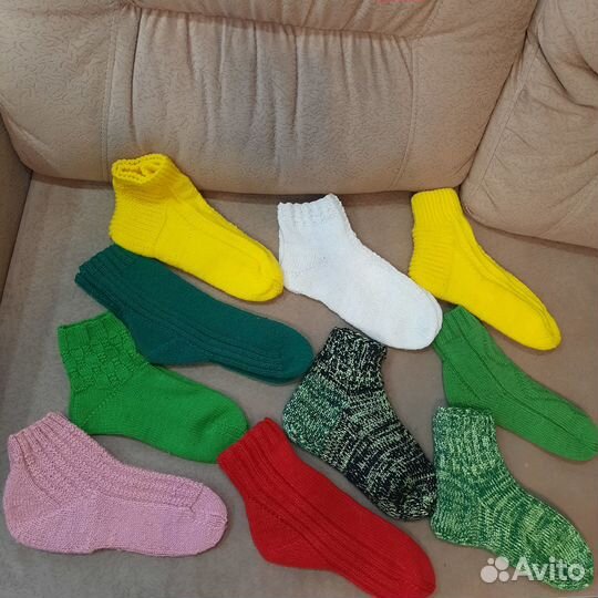 Продам вязаные носки