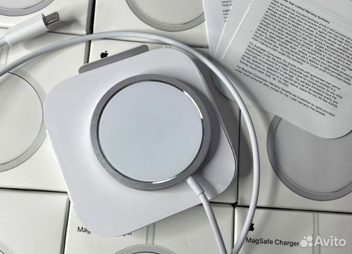 Беспроводная зарядка для iPhone + Адаптер