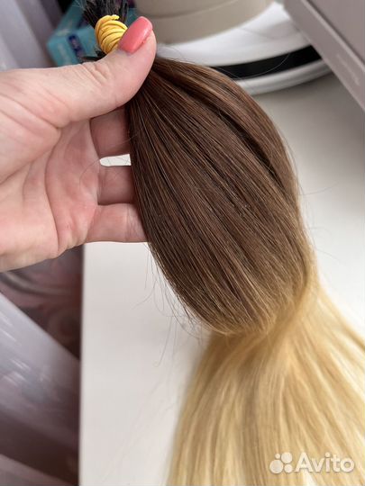 Волосы для наращивания омбре