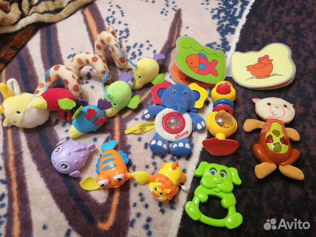 Игрушки погремушки 0+