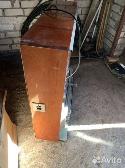 Советский электрокамин с мини-баром