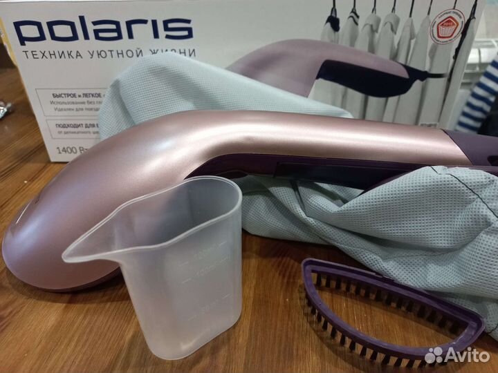 Компактный отпариватель для одежды Polaris