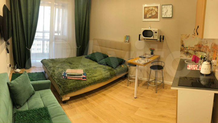 Квартира-студия, 30 м², 10/16 эт.