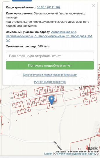 Участок 5 сот. (ИЖС)