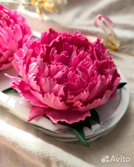 Пионы (резинки /зажимы)