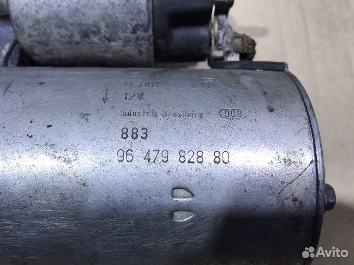 Стартер на peugeot partner 2