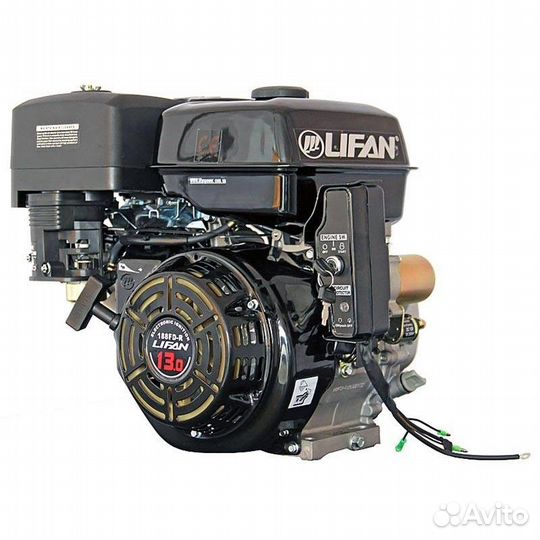 Двигатель lifan 188FD (13 л.с., вал 25мм, руч/элек