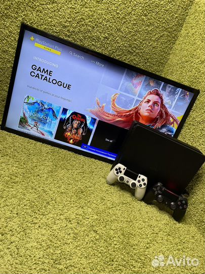 Sony PlayStation 4 Slim + 398 игр