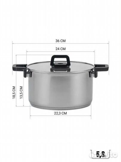 Набор посуды Polaris