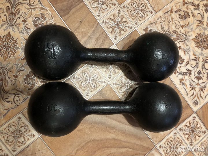 Гантели 12 кг