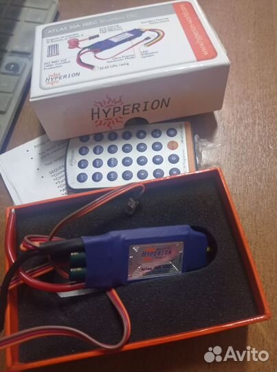 Регуляторы оборотов Hacker x-40 и Hyperion 30a