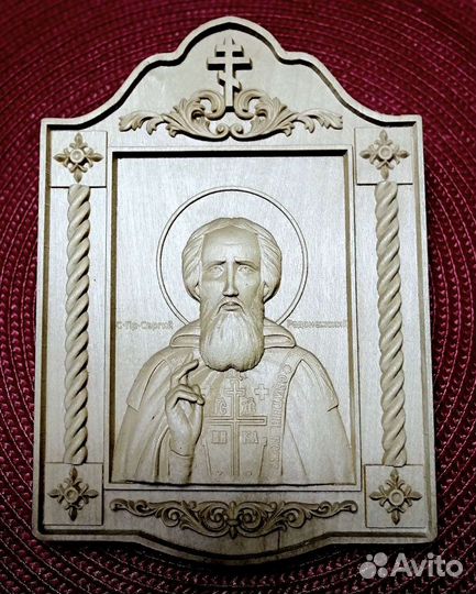 Икона Святого Преподобного Сергия Радонежского