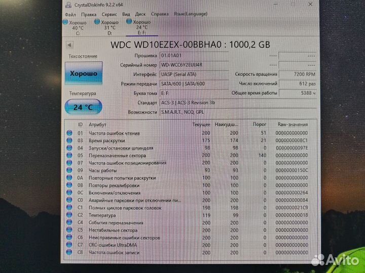 Жесткий диск 1 тб