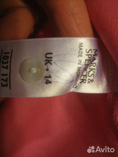 Новая льняная блуза Marks&Spencer Англия р. 48