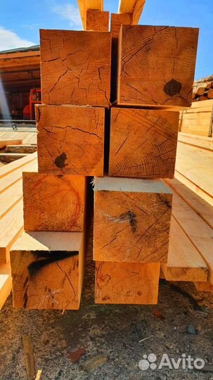 Брус из сосны 140х140х6000мм, камерная сушка