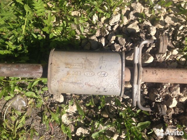 Глушитель киа сид