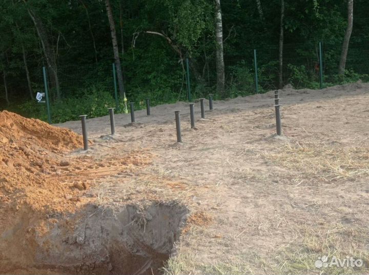 Винтовые сваи под ключ