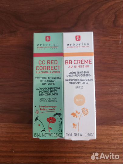 Erborian bb и сс duet крем