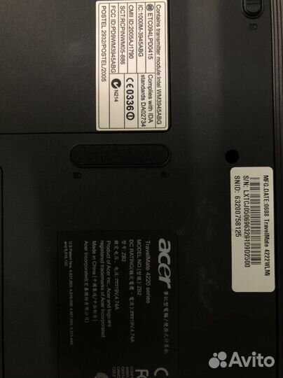 Ноутбук acer