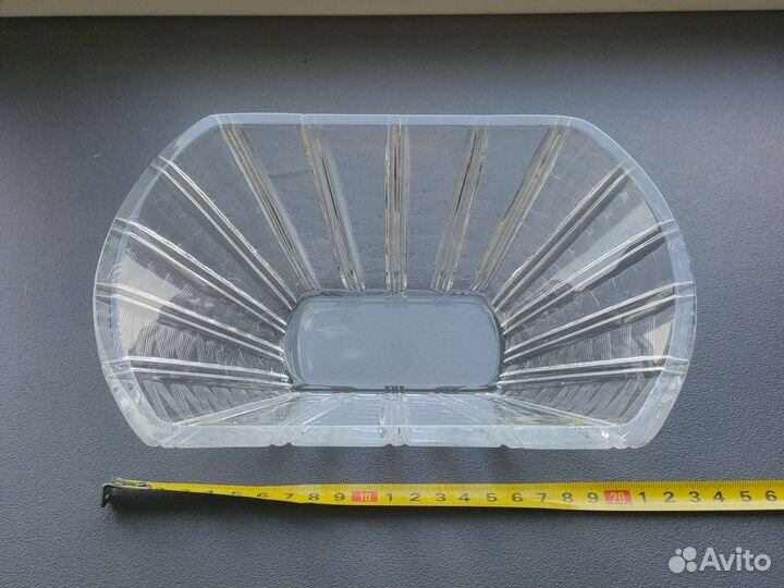 Хрусталь СССР менажницы