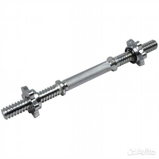 Гриф гантельный 25 мм, длина 35 см, вес 1.3 кг