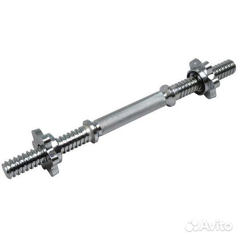 Гриф гантельный 25 мм, длина 35 см, вес 1.3 кг