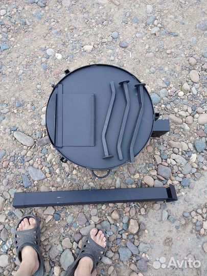 Казан чугунный узбекский до 80 литров печи