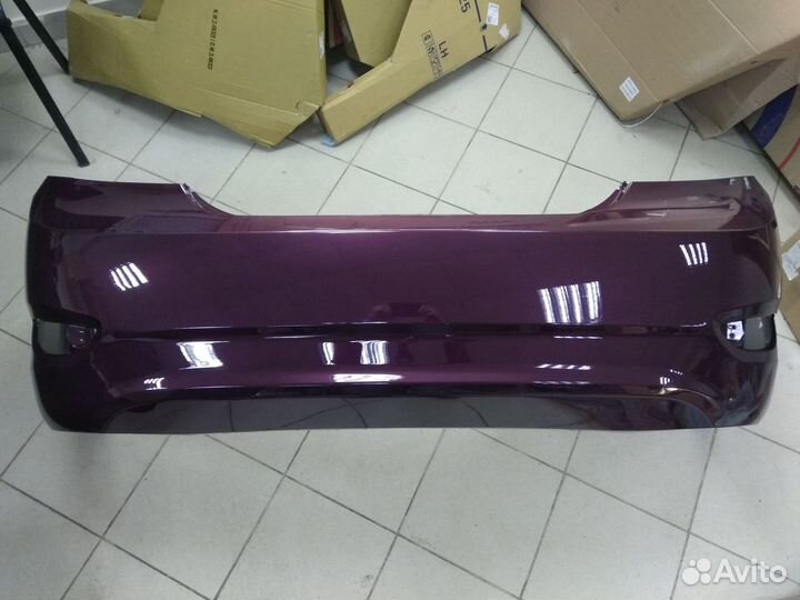 Бампер задний Хендай Solaris седан в цвет