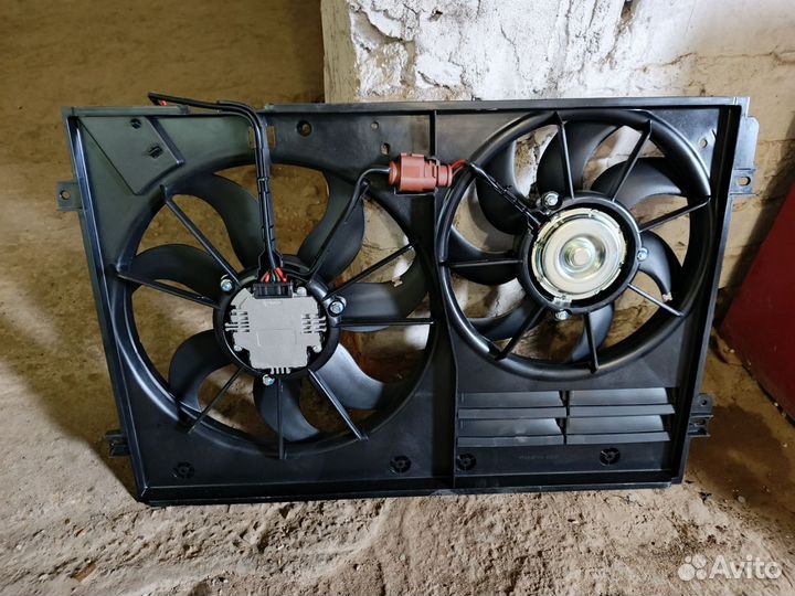 Касета вентилятора на шкоду а5