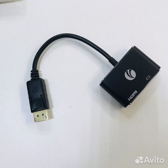 Кабель DisplayPort (M) - hdmi (F) + VGA (F) 4K30Hz
