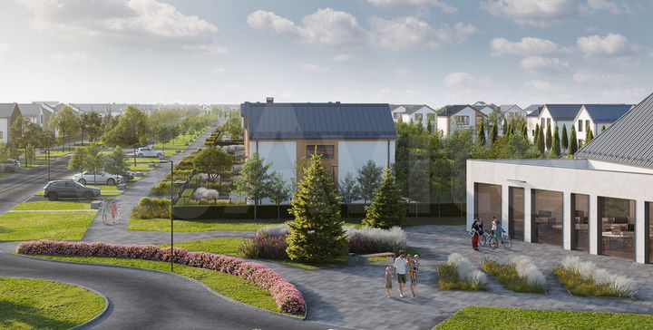 Дом 117 м² на участке 5,1 сот.