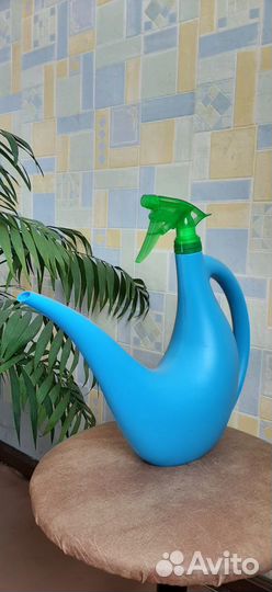 Лейка с распылителем 2-в-1, 1.4 литра