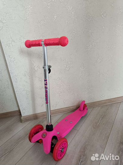 Самокат детский трехколесный бу