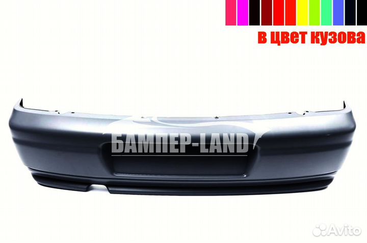 Бампер задний ваз 2112 Хэтчбек Новый любой цвет