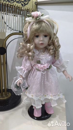 Кукла фарфоровая керамическая коллекционная