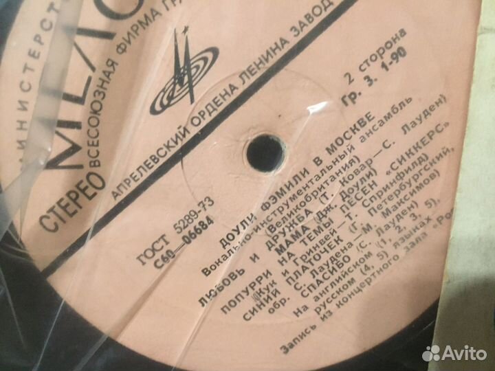 Доэули Фэмили в Москве виниловые пластинки