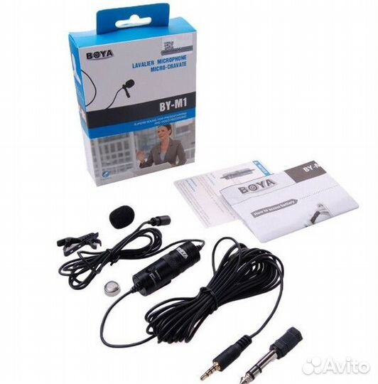 Микрофон Boya BY-M1 петличный