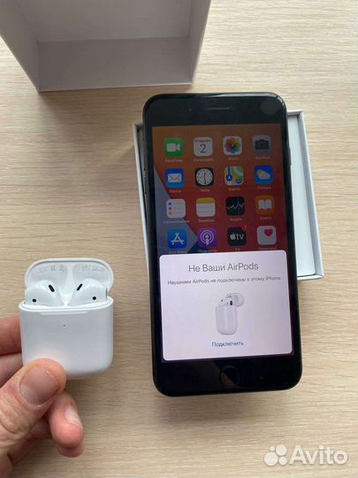 Беспроводные Наушники Apple AirPods 2 LUX