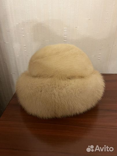 Шапка зимняя норковая женская