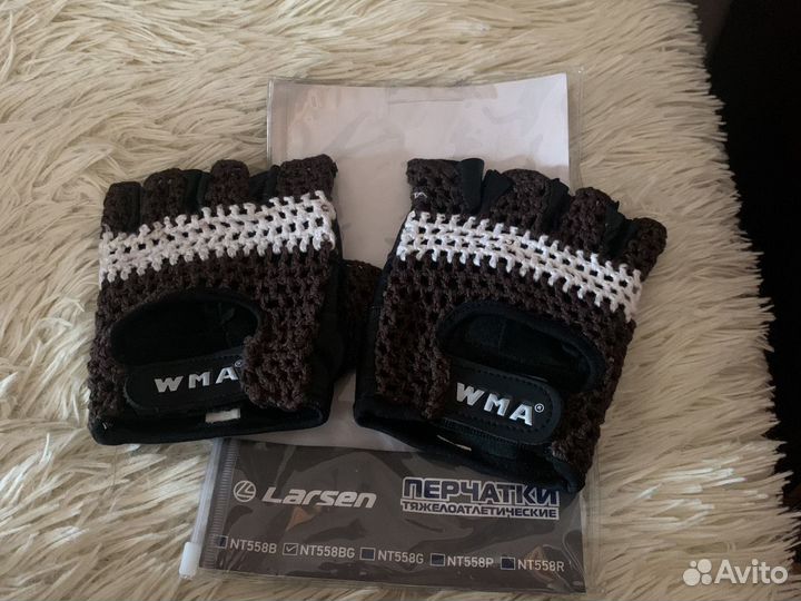 Перчатки для фитнеса размер (М)
