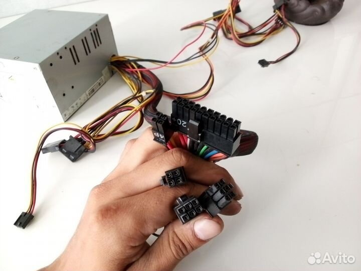 Блок питания 420w 6+6