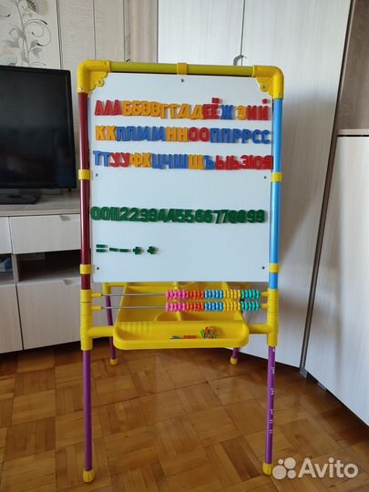 Мольберт детский двухсторонний