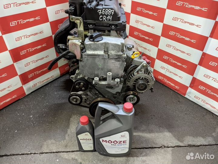 Двигатель nissan cube CR14DE BZ11