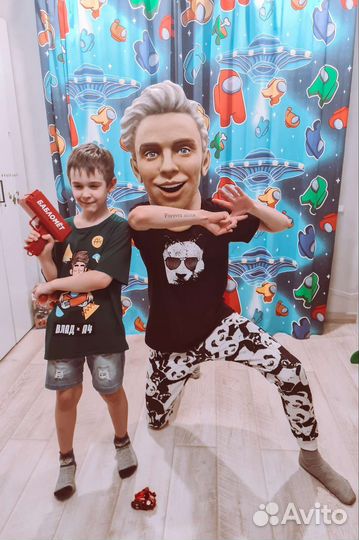 Аниматор на детский праздник, Влад А4, куклы рост