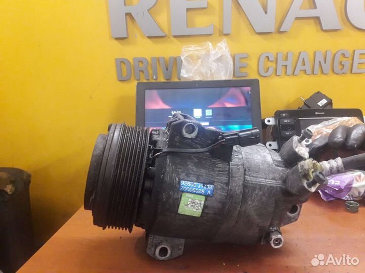 Компрессор кондиционера рено колеос 1