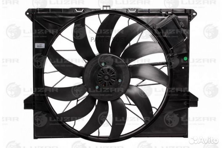 Luzar LFK 15164 Вентилятор охлаждения Mercedes-Ben