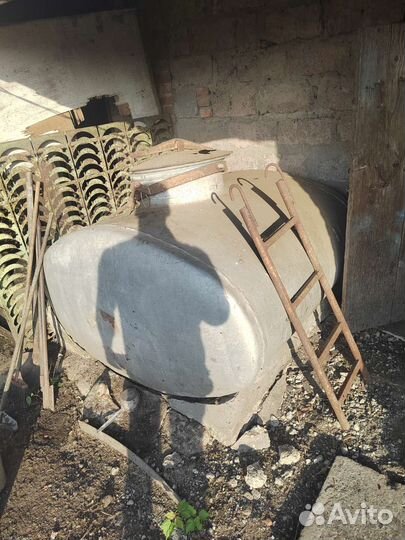 Бочка алюминиевая бу