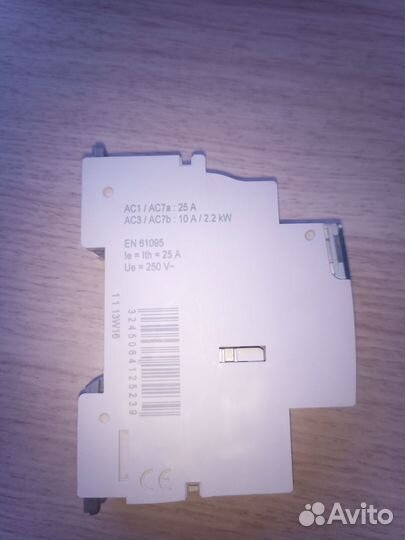 Контактор ESB 20-02 ABB/legrand 25a